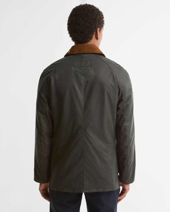 Barbour Icons Ashby Waxed Jacket: Sage