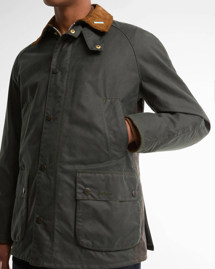 Barbour Icons Ashby Waxed Jacket: Sage