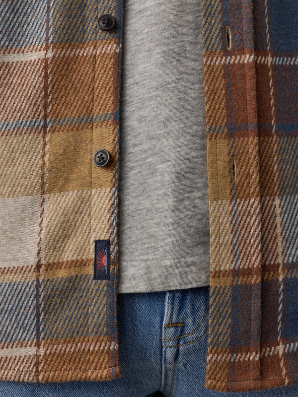 Faherty Legend Sweater Shirt: Boulder Creek Plaid