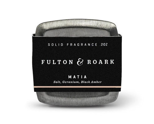 Fulton and Roark .2 Oz Solid Cologne: Matia