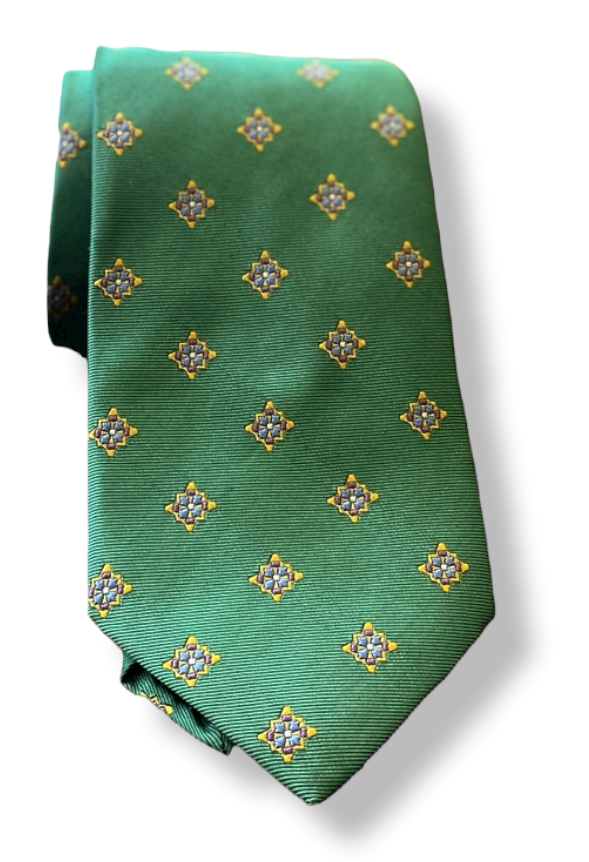 R. Hanauer Maxwell Neats Necktie: Green