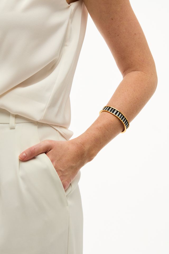 Brackish Erica Thin Cuff: Gold