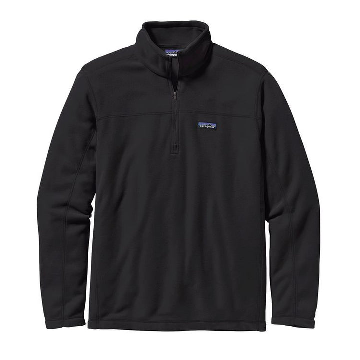 Patagonia Men's Micro D® Fleece Pullover: Black