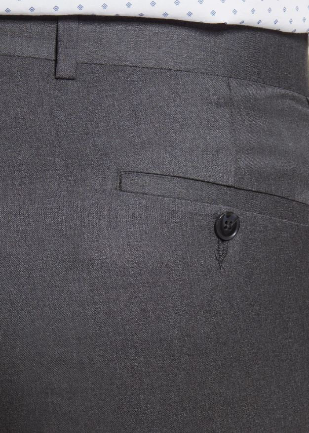 Peter Millar Harker Dress Pant: Mid Grey