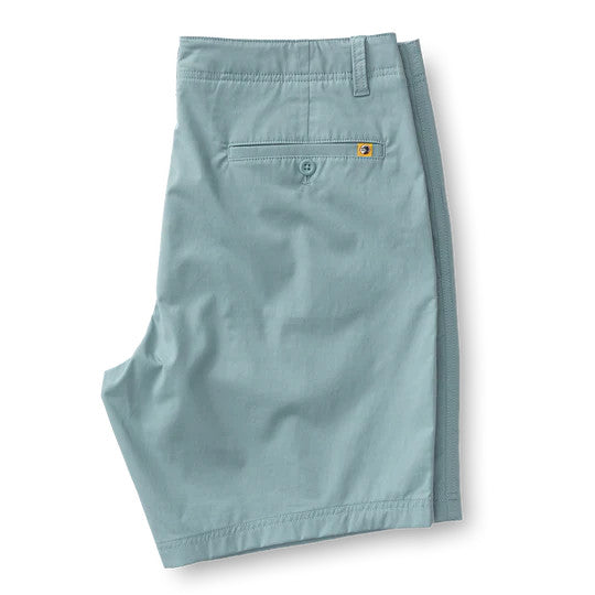 Duck head 8" Harbor Performance Short: Mineral Blue