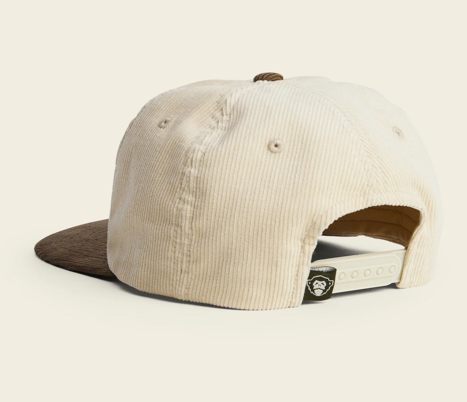 Howler Brothers Misty Mountain Snapback: Tan Corduroy