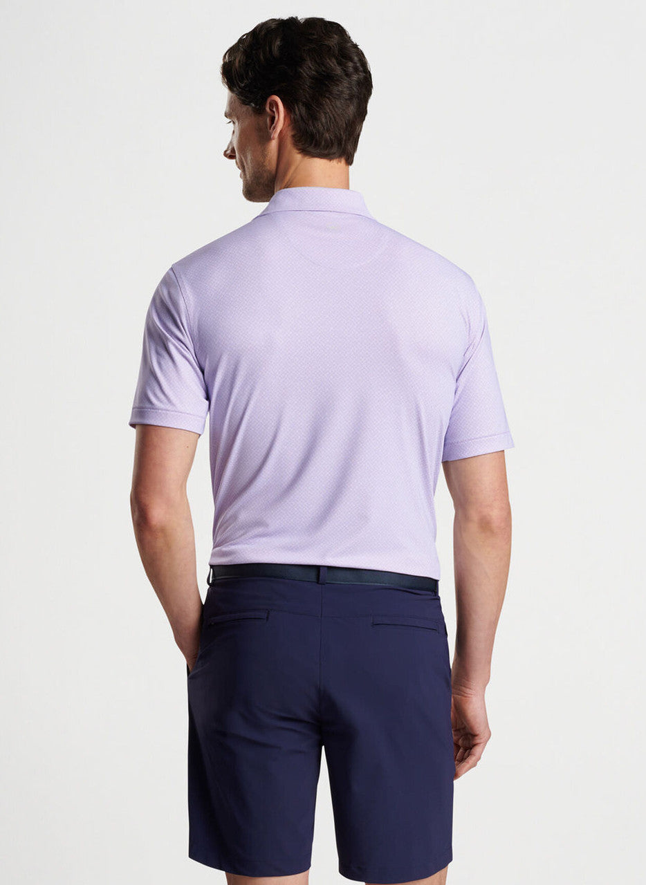 Peter Millar Crown Crafted Beelman Performance Jersey Polo: Misty Rose