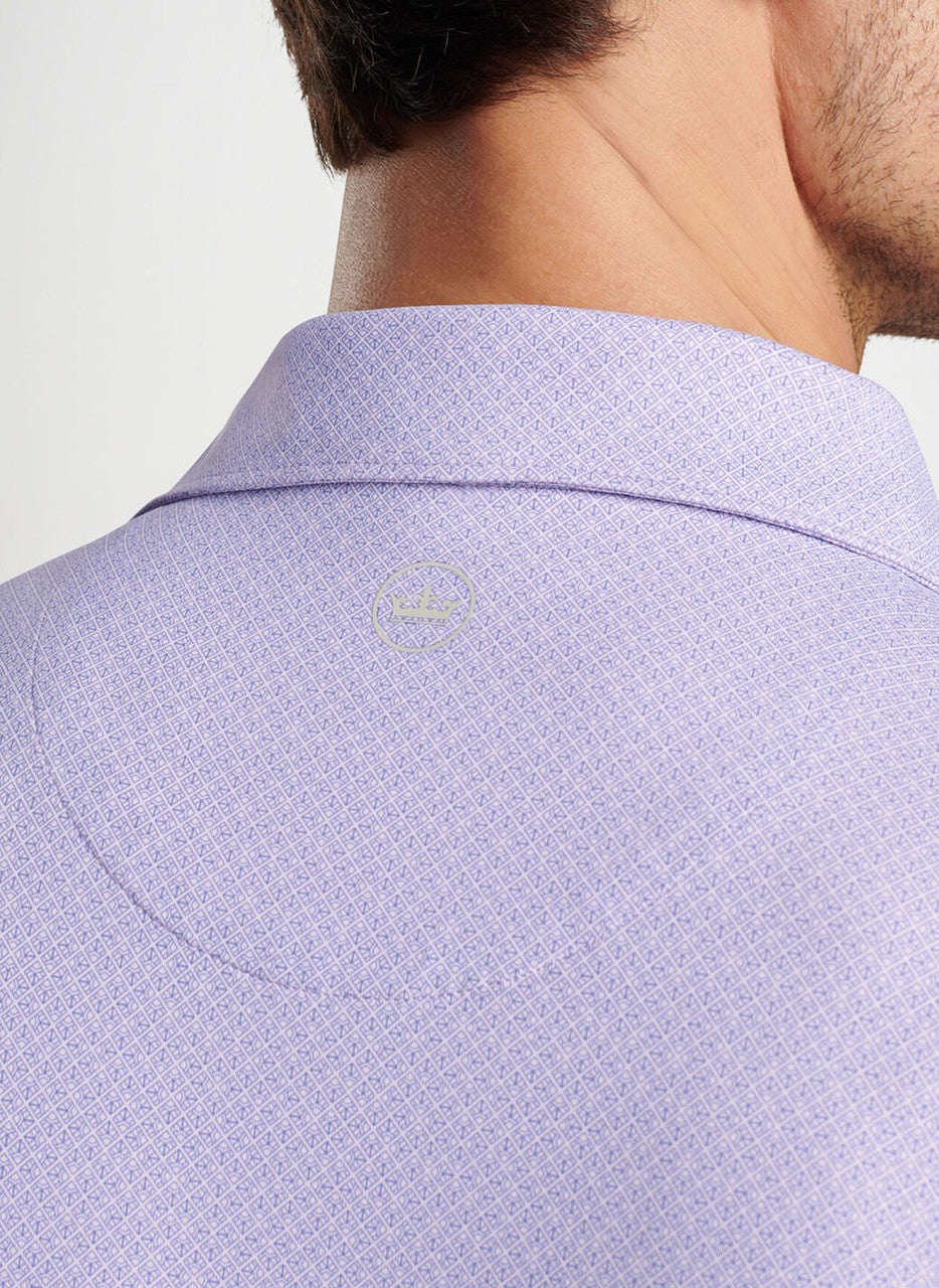 Peter Millar Crown Crafted Beelman Performance Jersey Polo: Misty Rose