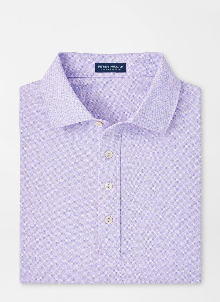 Peter Millar Crown Crafted Beelman Performance Jersey Polo: Misty Rose