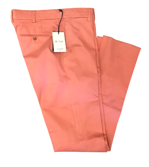 6 East by Ballin Supima Sateen Houston Pant: Nantucket Red