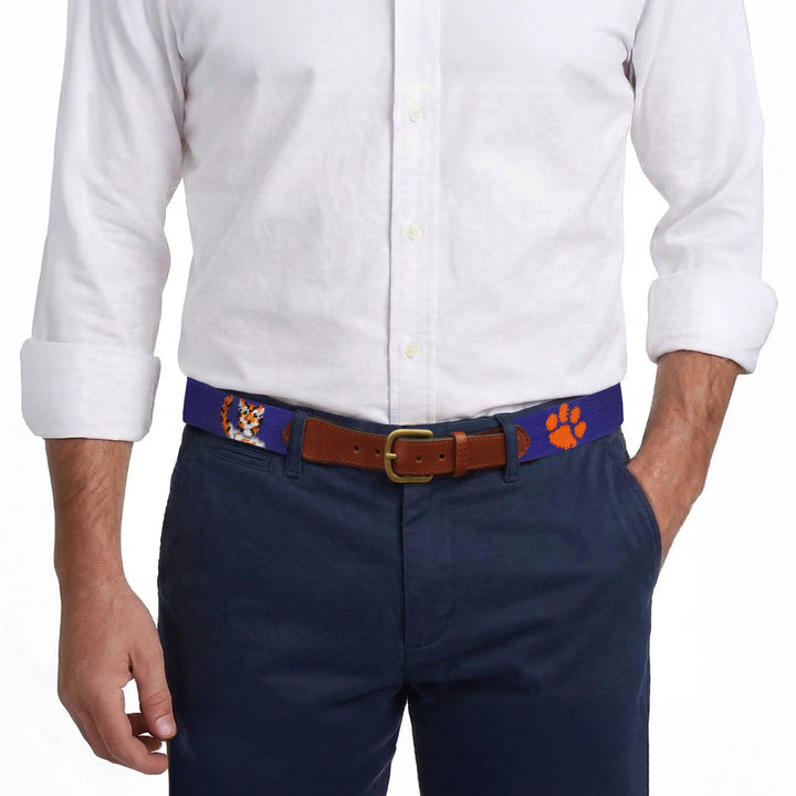 Smathers and Branson Clemson Life Belt: Purple