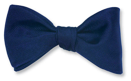 R. Hanauer Navy Derwin Repp Bow Tie