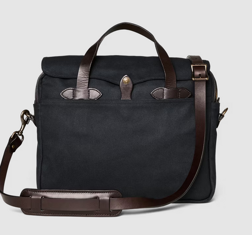 Filson Rugged Twill Original Briefcase - Navy