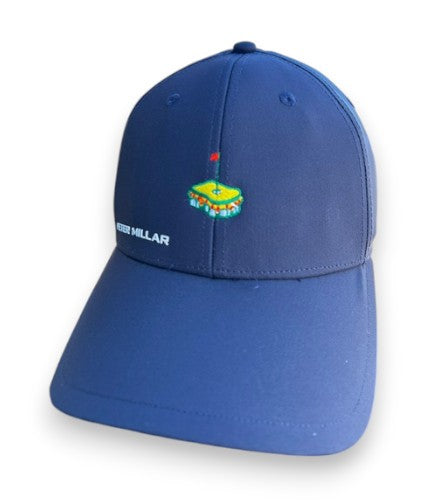 Peter Millar Pursuit Pimento Cheese Performance Hat: Navy