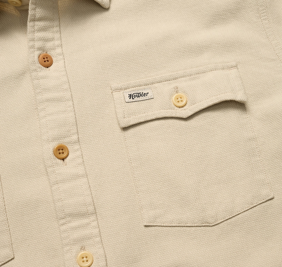 Howler Brothers Novato Shirt: Oatmeal