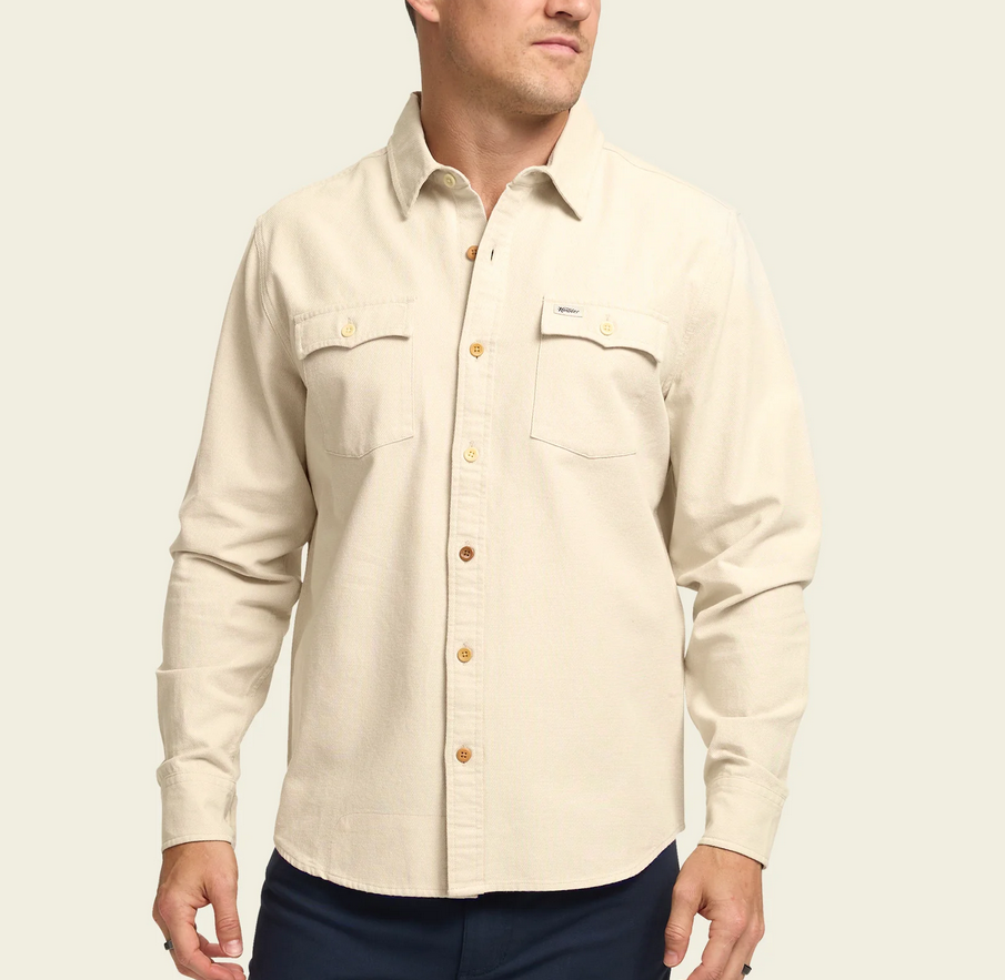 Howler Brothers Novato Shirt: Oatmeal