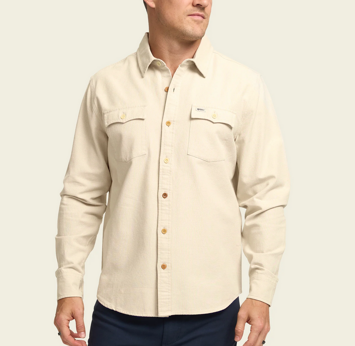 Howler Brothers Novato Shirt: Oatmeal