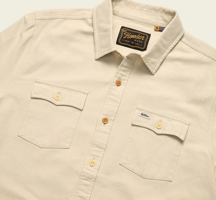 Howler Brothers Novato Shirt: Oatmeal