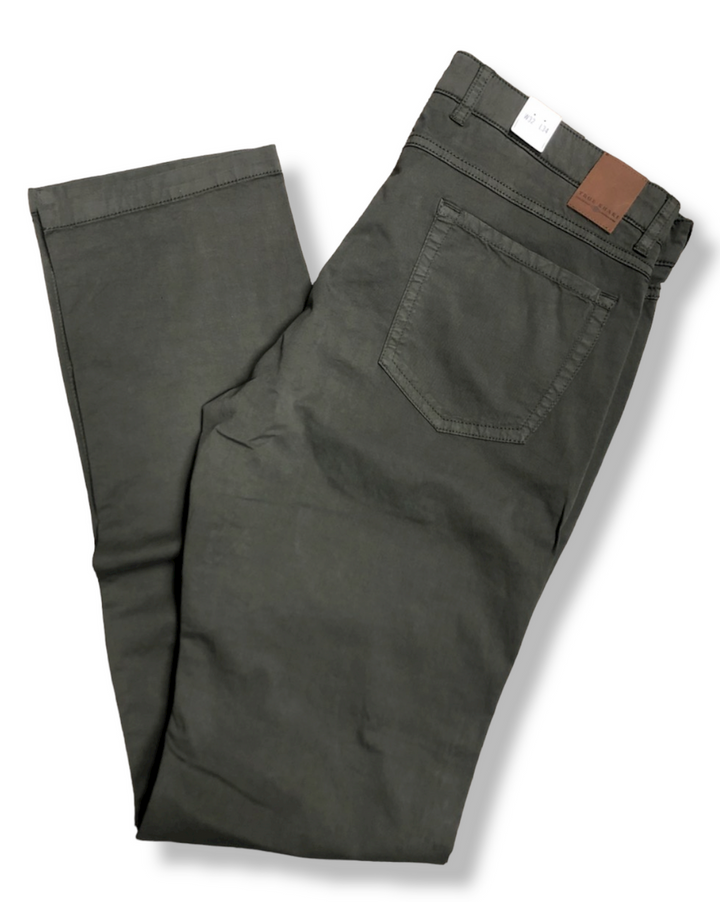 Ballin True Khaki Stretch 5-Pkt Pant: Olive