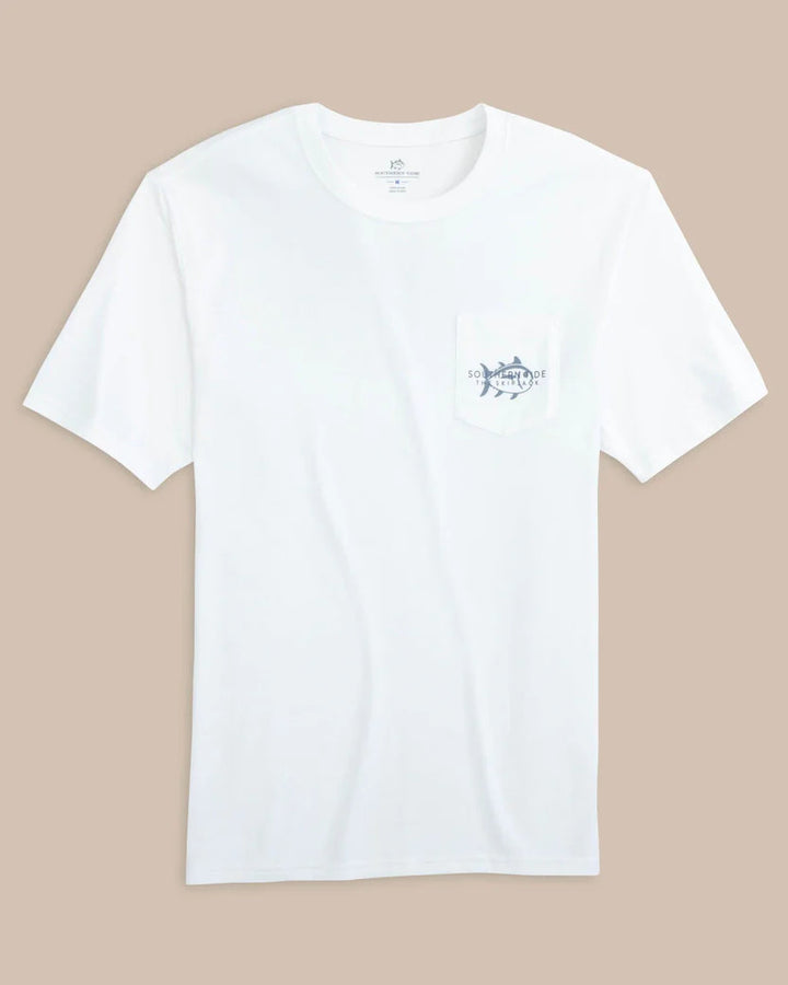 Southern Tide Opaque Short Sleeve T-Shirt: Classic White