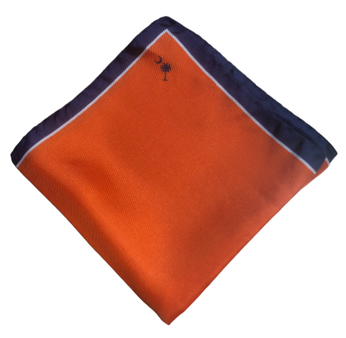 Craig Reagin South Carolina Palmetto Pocket Square: Orange