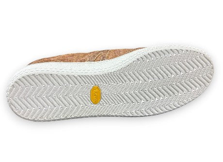 T.B. Phelps Brooklyn Street Sneaker: Ostrich with White/Tan Sole