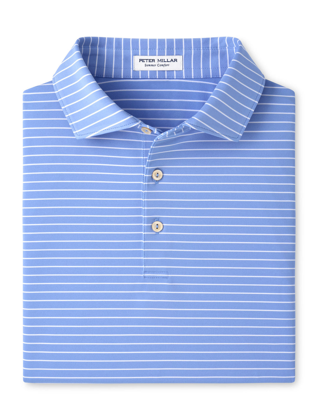 Peter Millar Oaks Performance Jersey Polo Lake Murray Dam Towers: Estate Blue