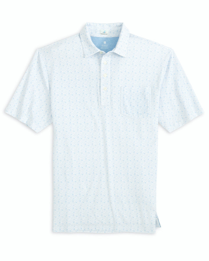 Johnnie-O Briar Printed Polo: Malibu