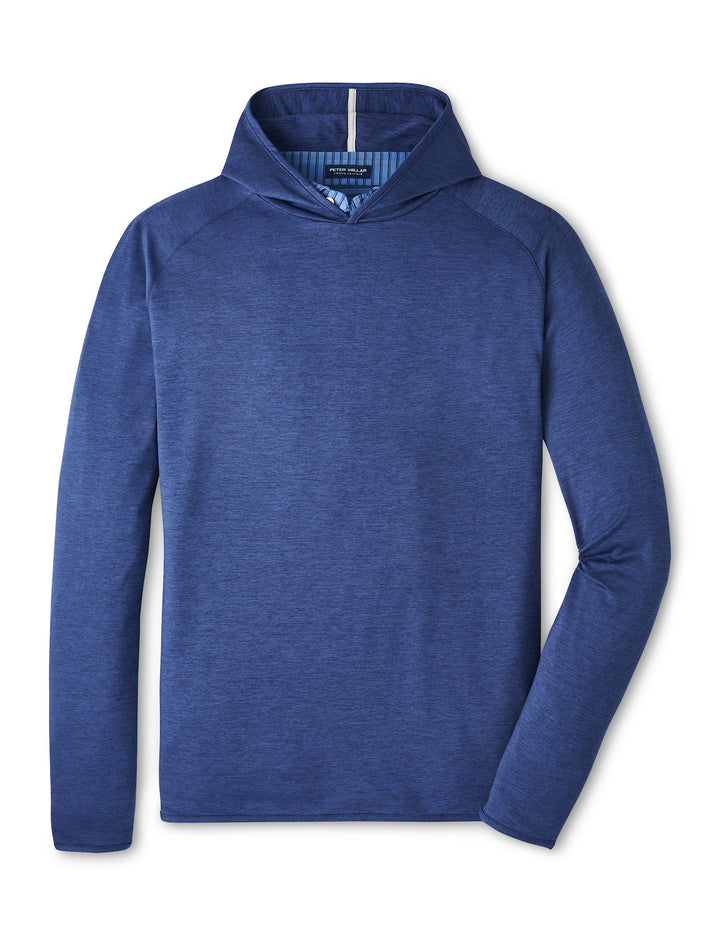 Peter Millar Stealth Performance Hoodie: Navy