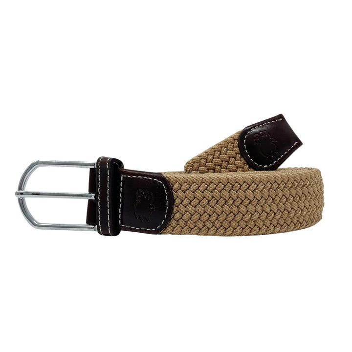 Roostas Woven Elastic Stretch Belt: The Palm Beach