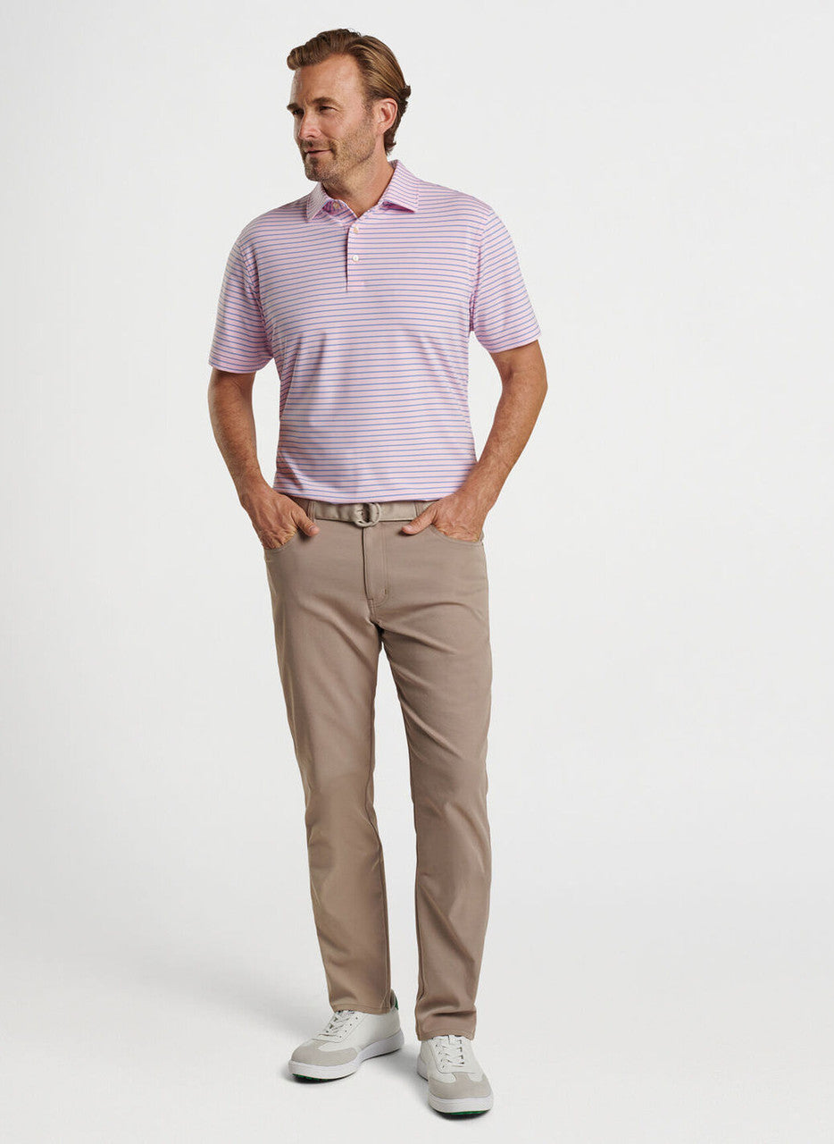 Peter Millar Drum Performance Polo: Palmer Pink