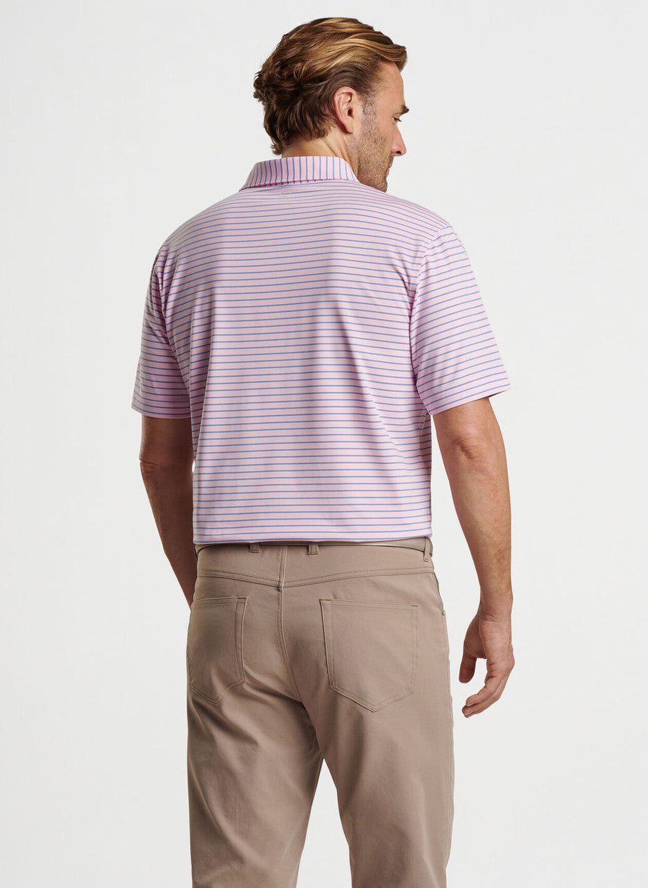 Peter Millar Drum Performance Polo: Palmer Pink