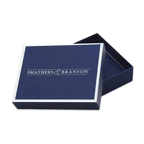 Smathers and Branson Needlepoint Scorecard Cover: Golf Tee (Dark Navy)