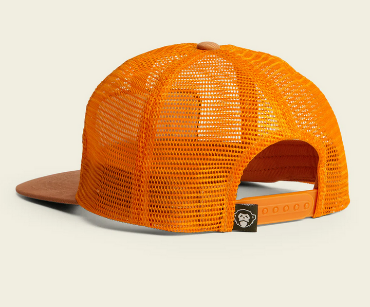 Howler Brothers Pelican Badge Snapback: Pumpkin