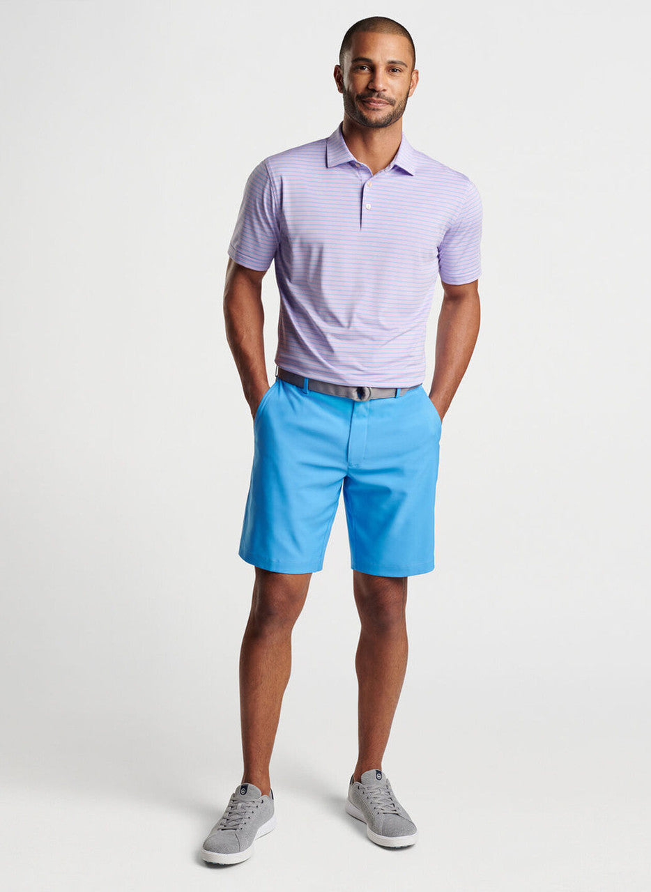 Peter Millar Drum Performance Polo: Petal Purple