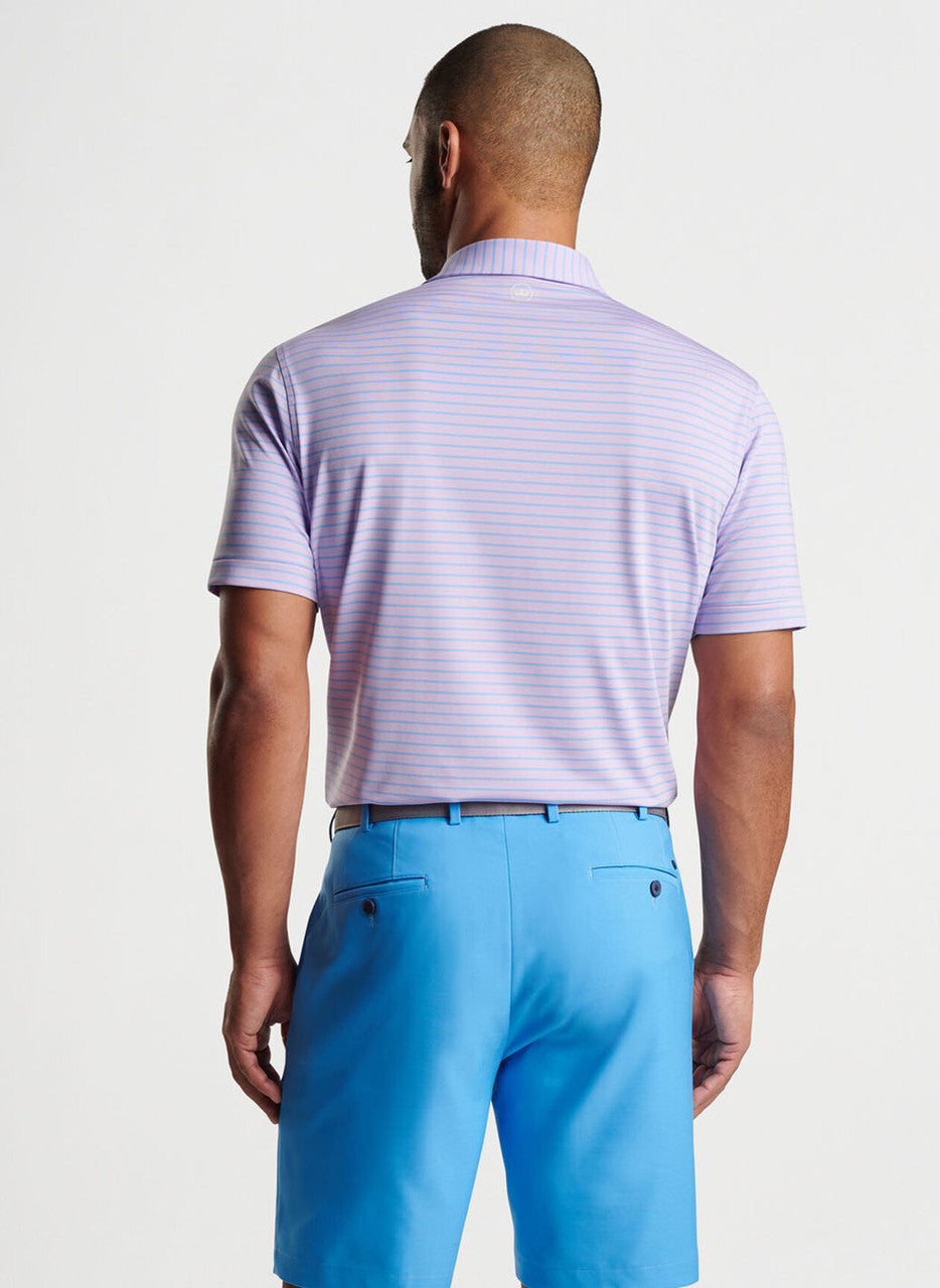 Peter Millar Drum Performance Polo: Petal Purple