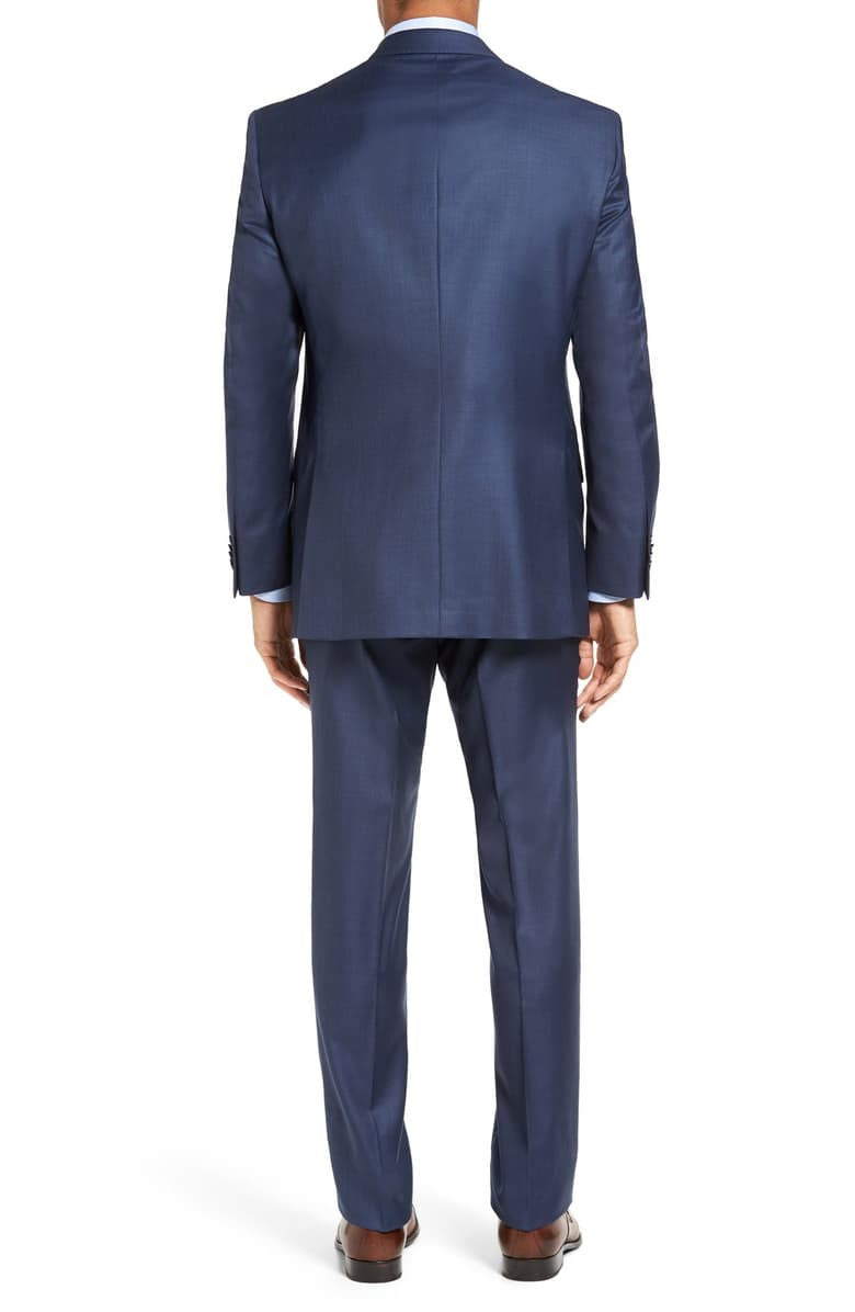 Peter Millar Flynn Mid Blue Sharkskin Suit