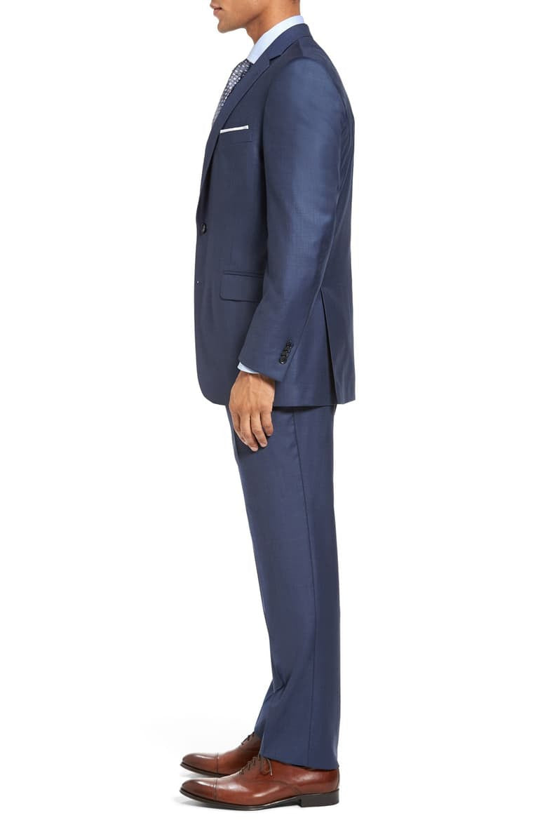 Peter Millar Flynn Mid Blue Sharkskin Suit