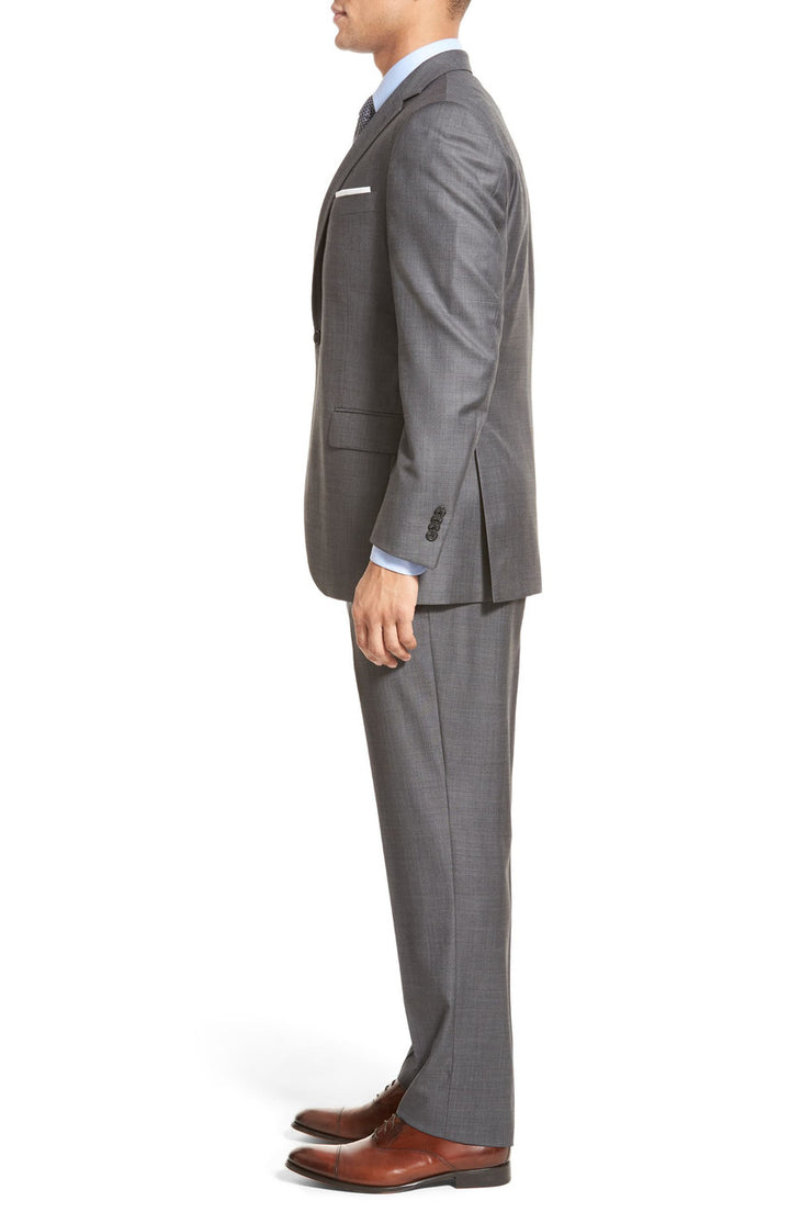 Peter Millar Flynn Grey Sharkskin Suit