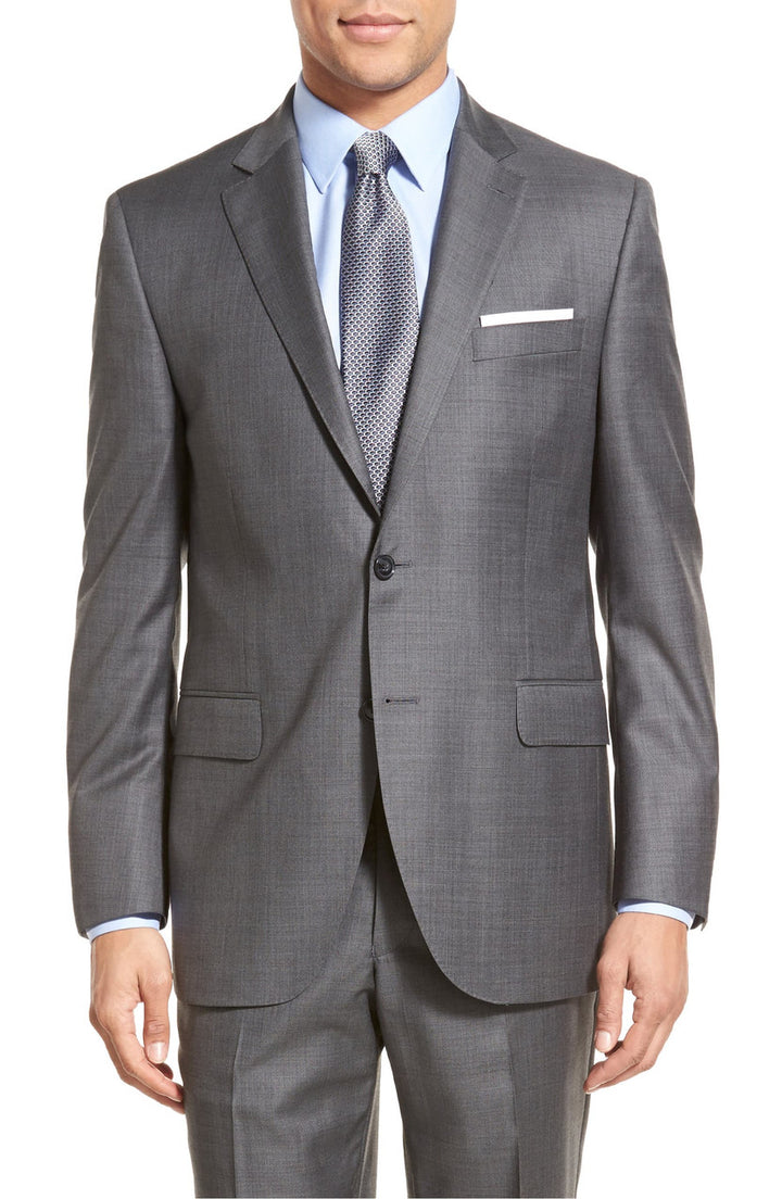 Peter Millar Flynn Grey Sharkskin Suit