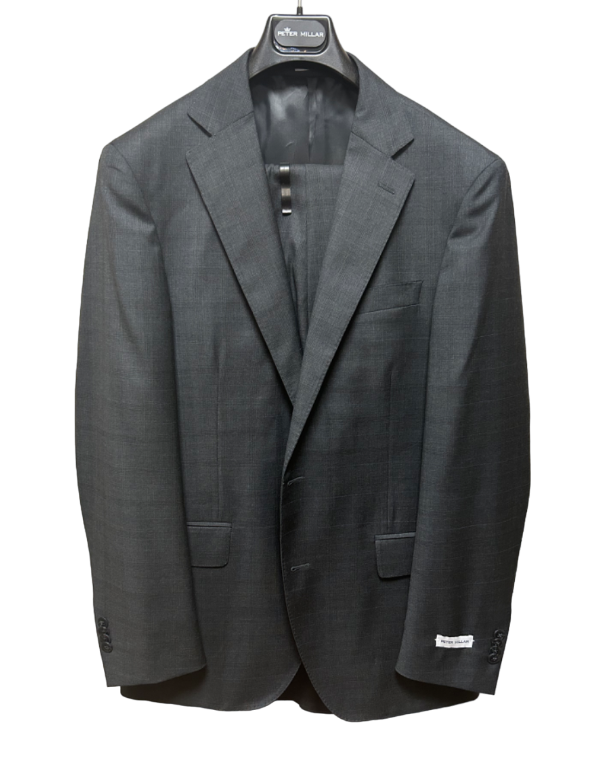 Full Image: Peter Millar Grey Glen Plaid Flynn Suit
