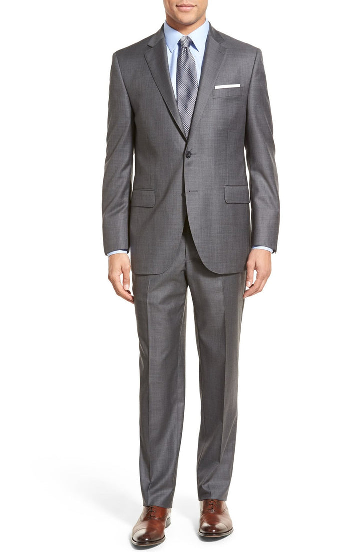 Peter Millar Flynn Grey Sharkskin Suit