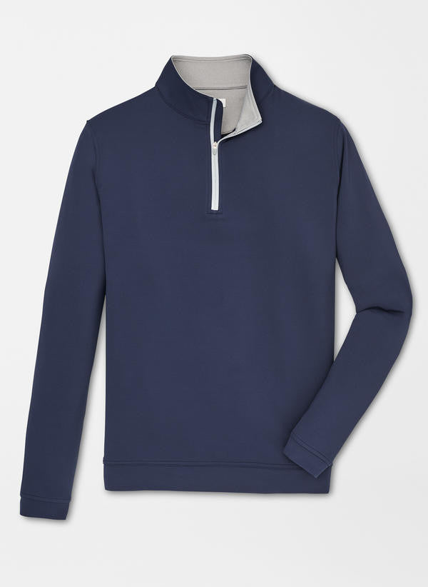 Peter Millar Perth Performance Quarter-Zip: Navy