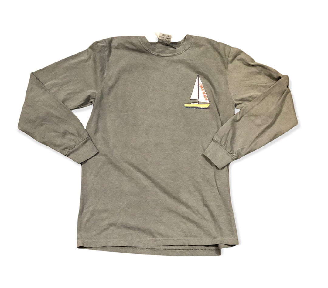 Craig Reagin Lake Murray Long Sleeve T-shirt: Grey