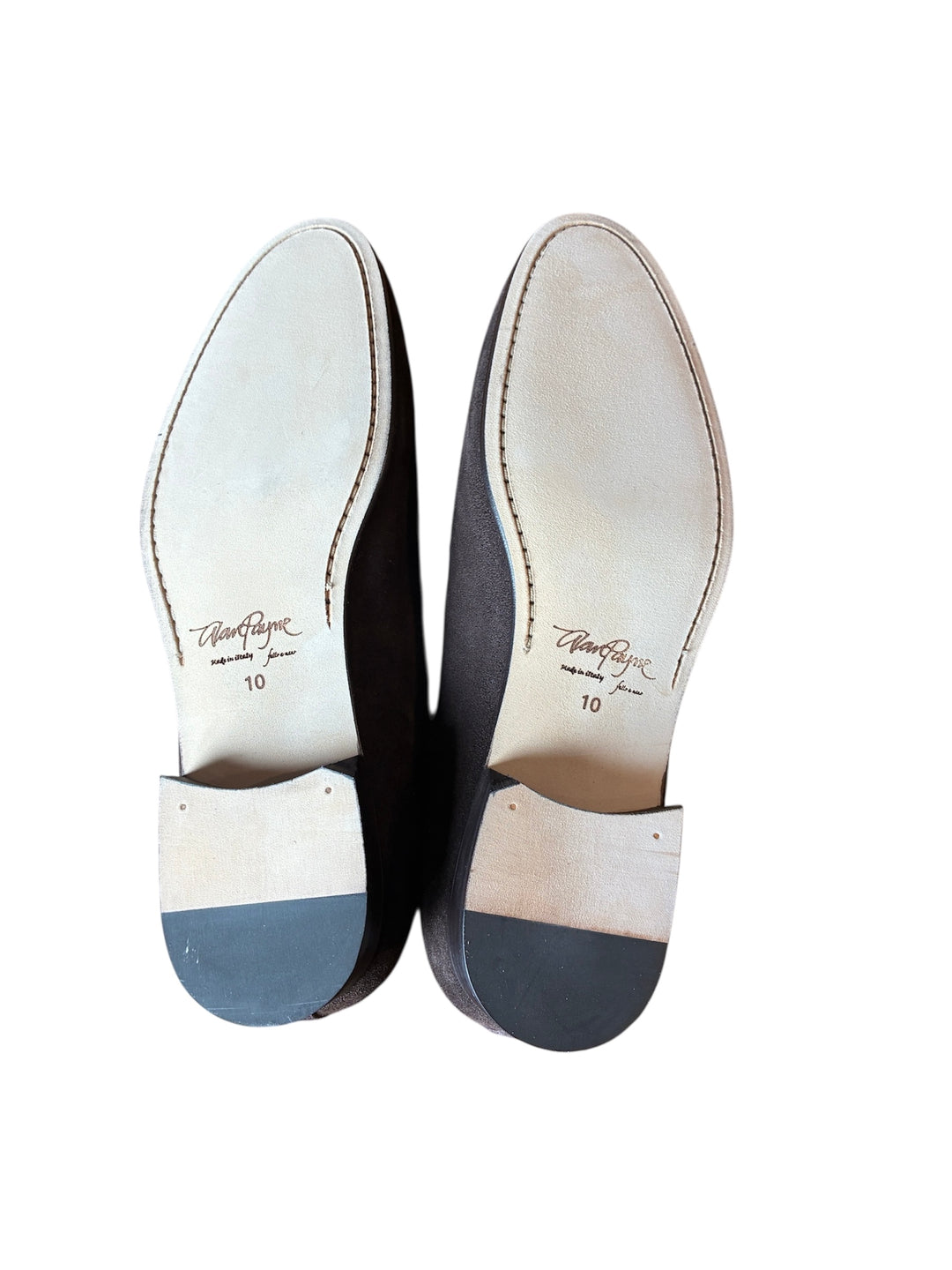 Alan Payne Porto Suede Tassel Loafer: Dark Brown
