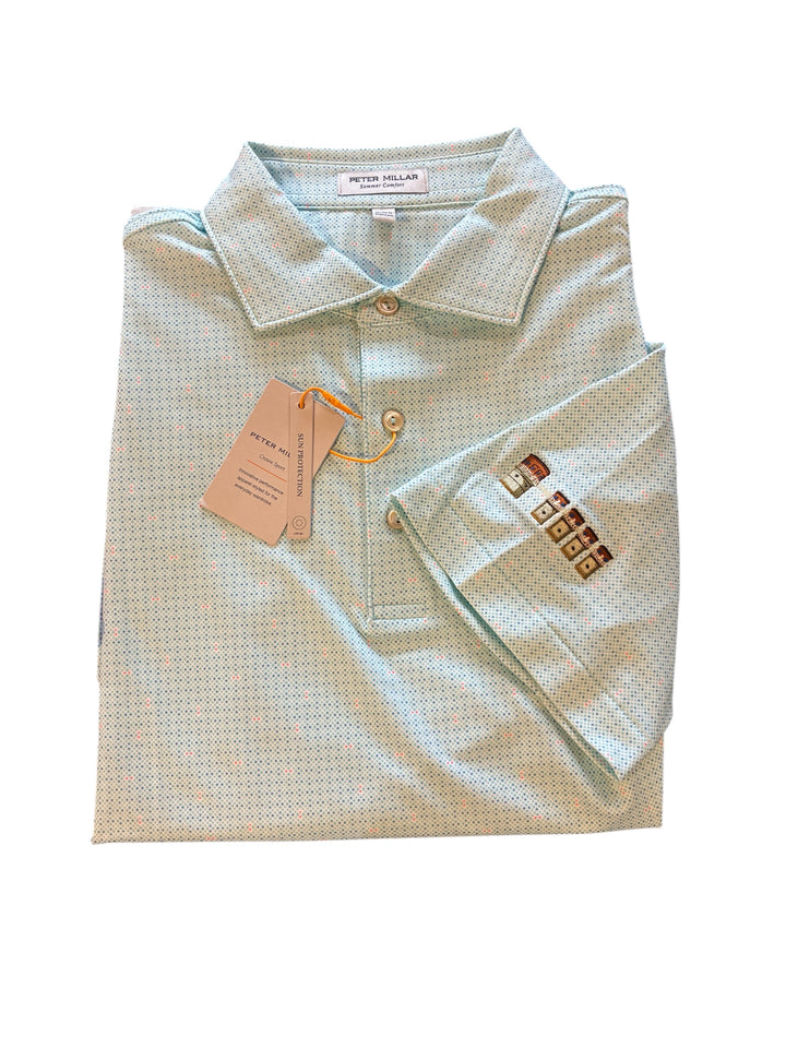 Peter Millar Ashgrove Performance Jersey Polo Lake Murray Dam Towers: Clearwater