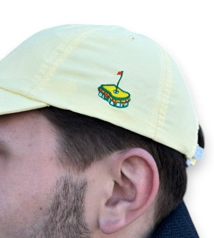 Peter Millar Crown Seal Pimento Cheese Performance Hat: Chamois