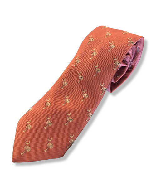 Craig Reagin Palmetto Woven Tie - Pink