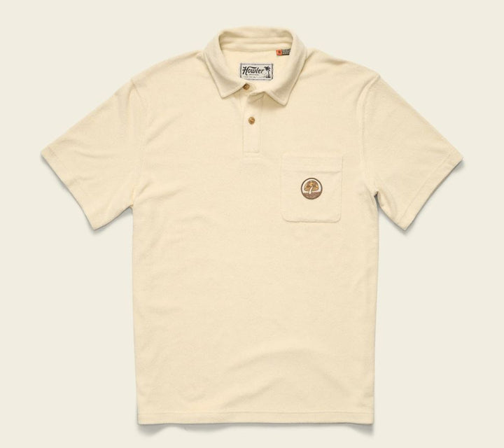 Holwer Brothers: Plusherman Terry Polo: Cream