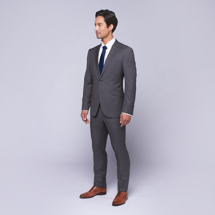 Maxdavoli by MaxMan Grey Solid Suit